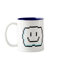 Cute Pixel Cloud Mugs