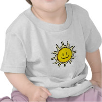 Cute Pixel Sun Shirts