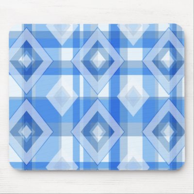 Cute Plaid Mouse Pad by SayItNow