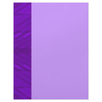 Cute "Plum Purple" Custom Letterhead