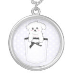 Cute Pocket Puppy Dog Custom Necklace