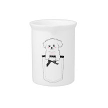 Cute Pocket Puppy Dog Pitcher