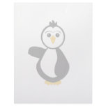 Cute Pointing Penguin Letterhead Template