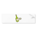 Cute Poison Bottle bumper stickers