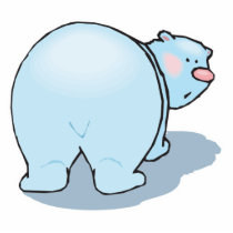 cute polar bear butt photo sculptures by animalmadness cute polar bear butt photo sculptures