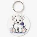 Cute Polar Bear keychains