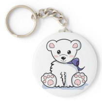 Cute Polar Bear keychains