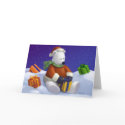 Cute Polar Bear Santa Greeting Cards by karyn_lewis Cute Polar Bear Santa Greeting Cards