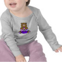 Cute Polka Dot Birthday Brown Bear Shirt
