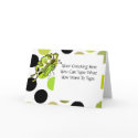 Cute Polka Dot Butterfly Greeting Card by polkadotpizazz Cute Polka Dot Butterfly Greeting Card