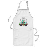 Cute Polka Dot Cupcake Monster Apron