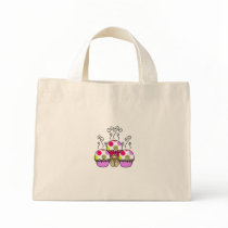 Cute Polka Dot Cupcake Monster Bag by polkadotpizazz Cute Polka Dot Cupcake Monster Bag