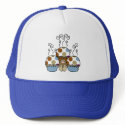 Cute Polka Dot Cupcake Monster Hat by polkadotpizazz Cute Polka Dot Cupcake Monster Hat