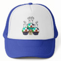 Cute Polka Dot Cupcake Monster Hat by polkadotpizazz Cute Polka Dot Cupcake Monster Hat