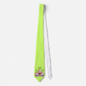 Cute Polka Dot Cupcake Monster Neck Tie