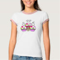Cute Polka Dot Cupcake Monster Shirt