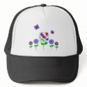Cute Polka Dot Flowers Hat