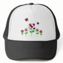 Cute Polka Dot Flowers Hat