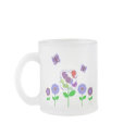 Cute Polka Dot Flowers Mug by polkadotpizazz Cute Polka Dot Flowers Mug