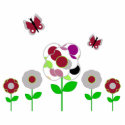 Cute Polka Dot Flowers Ornament