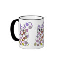 Cute Polka Dot Kitty Cat Mug
