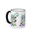 Cute Polka Dot Kitty Cat Mug