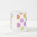 Cute Polka Dot Kitty Cat Mug