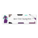 Cute Polka Dot Puppy Dog Bumper Sticker