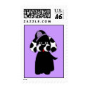 Cute Polka Dot Puppy Dog Postage Stamp by polkadotpizazz Cute Polka Dot Puppy Dog Postage Stamp