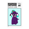 Cute Polka Dot Puppy Dog Postage Stamp