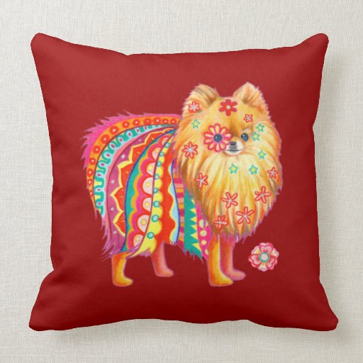 pomeranian pillow