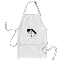 Cute Pony Cartoon aprons by BowNRanch Cute Pony Cartoon aprons
