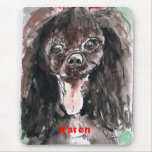 Cute Poodle Mouse Pad Cute Poodle Mouse Pad