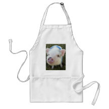Cute Pot Belly Pig Aprons