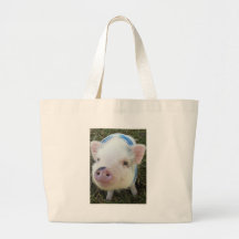 Cute Pot Belly Pig Bags