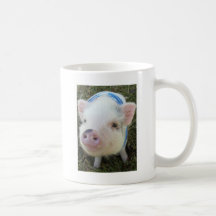 Cute Pot Belly Pig Mug