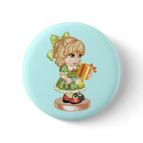 Cute Present Girl buttons