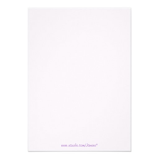 Cute princess party castle birthday invitation