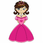 Cute Princess Photo Sculpture