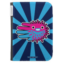 Cute Puffer Fish Kindle Folio Case