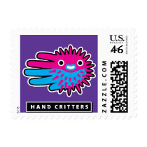 Cute Puffer Fish Postage Stamp