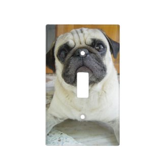 Cute Pug Light Switch Cover