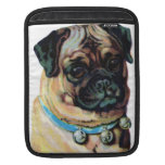 Cute Pug Vintage Drawing iPad Cover Sleeves For iPads