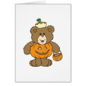 Cute Pumpkin Bear cards