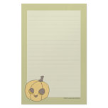 Cute Pumpkin | Halloween Note Paper stationery