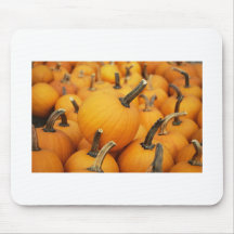 Cute Pumpkins In The Pumpkin Patch Mouse Pads