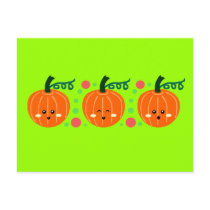 Cute Pumpkins postcards
