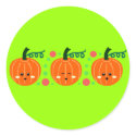 Cute Pumpkins stickers by toxiferousholidays Cute Pumpkins stickers