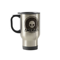 Cute Punk Skull America Mugs
