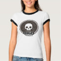 Cute Punk Skull Ohio T-Shirt Ringer by PheteFirst Cute Punk Skull Ohio T-Shirt Ringer